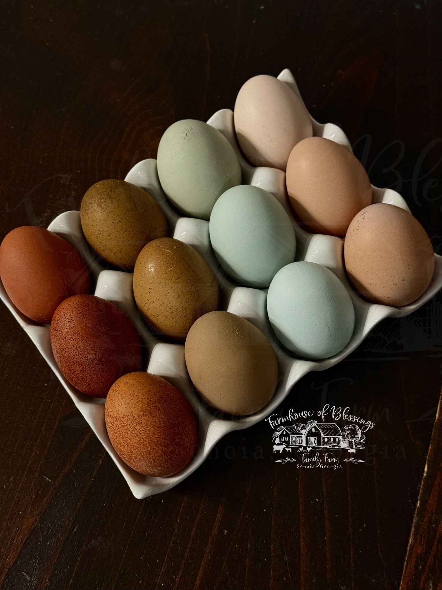 Spring Rainbow Eggers Starter Basket