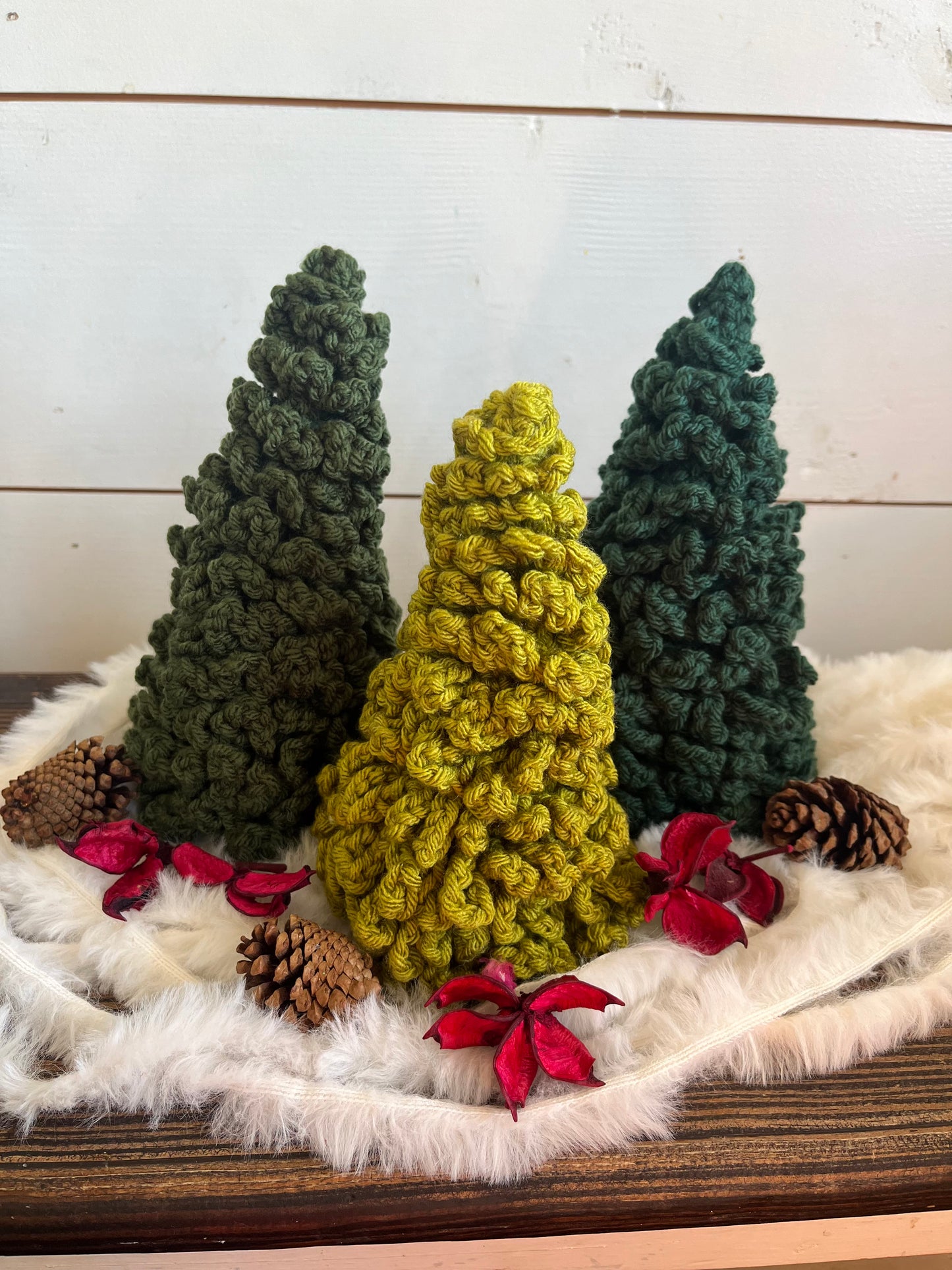 Crocheted Trees